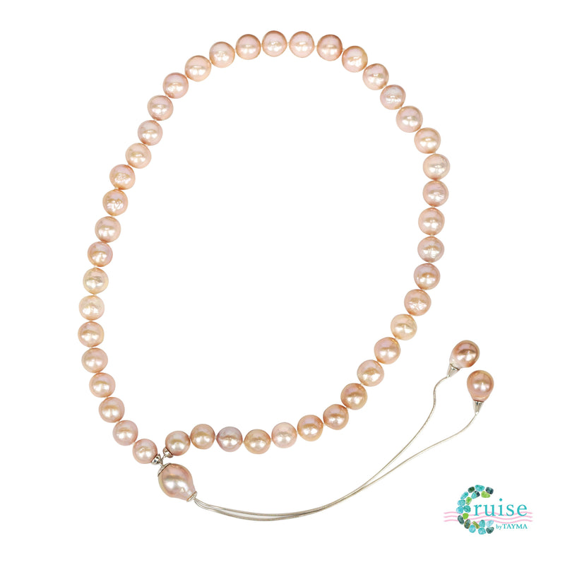 Freshwater Pearl adjustable necklace 16ins