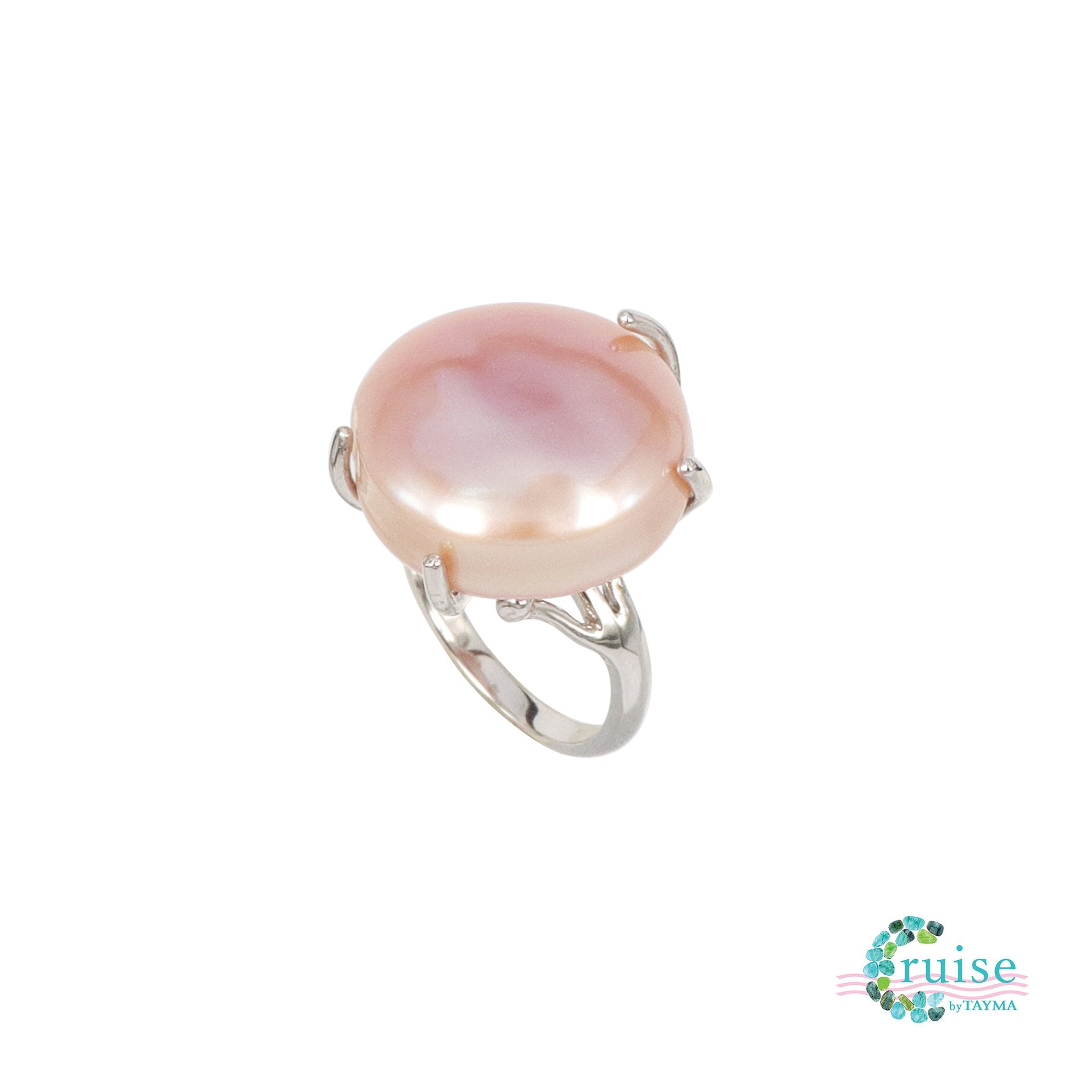 One of a kind - Pink Pearl Ring - Shipwreck Treasures of the Keys