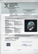 5.09ct Paraiba Tourmaline Diamond Ring