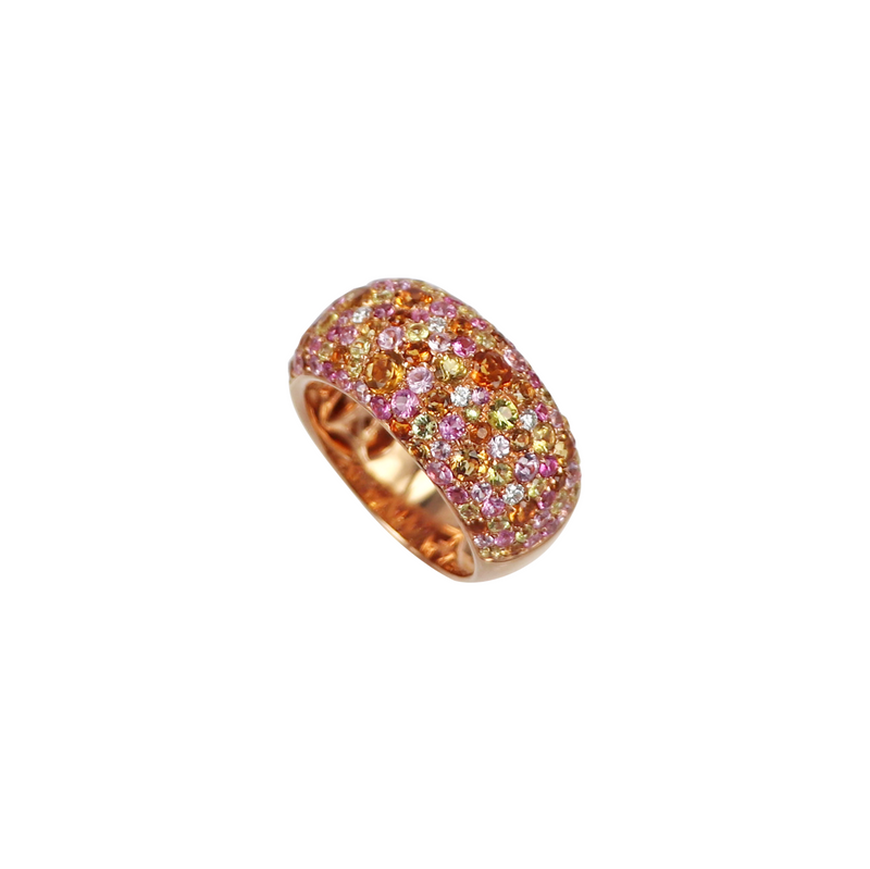Confetti Sapphire Ring