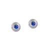 Blue Sapphire earring studs