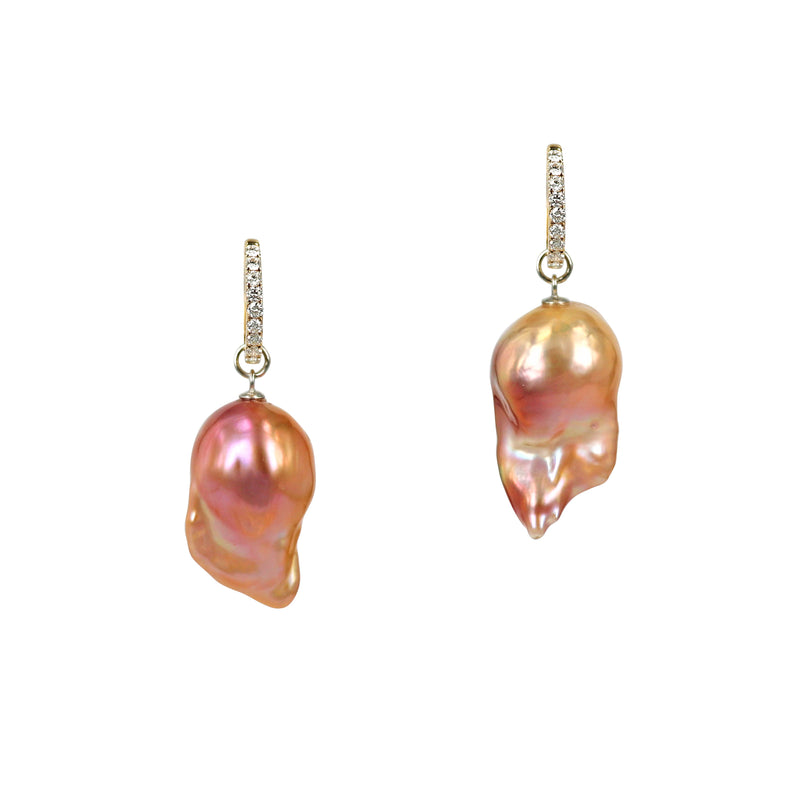 Pearl Poisson Fireball Pearls Earring Drops