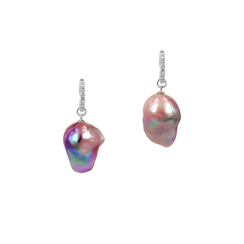 Pearl Poisson Fireball Pearls Earring Drops