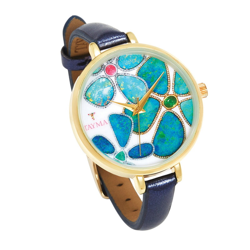 TAYMA Floating Islands limited edition watch - Navy