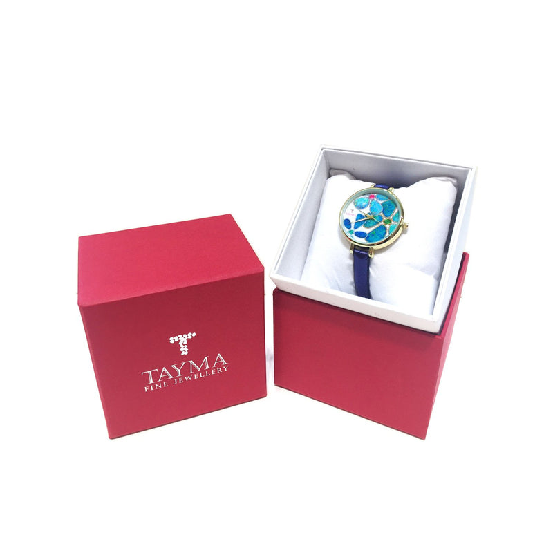 TAYMA Floating Islands limited edition watch - Navy