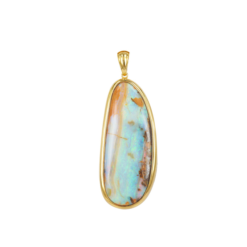 Shan Shui - Boulder Opal Pendant